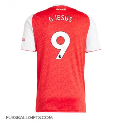 Arsenal Gabriel Jesus #9 Fußballbekleidung Heimtrikot 2025-26 Kurzarm Arsenal Gabriel Jesus #9 Fußballbekleidung Heimtrikot 2025-26 Kurzarm